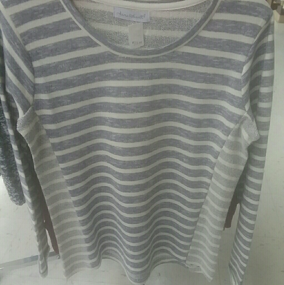 Long-Sleeve KerenHart shirt.